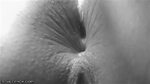 #anus #gif #B &W, #BlackandWhite , #butthole , #winking , #p